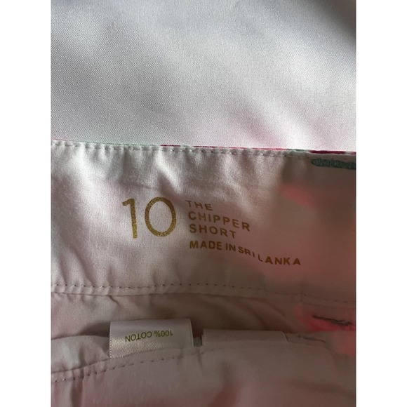 Lilly Pulitzer Chipper Shorts Womens 10 Parrot Print Summer Casual Preppy Resort - Picture 5 of 11